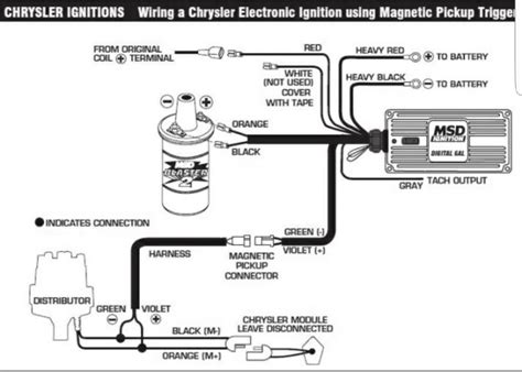 msd 6al wiring diagram for mopar 